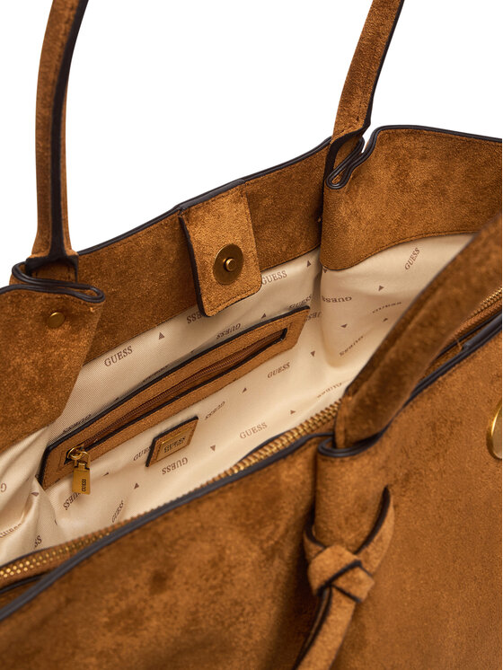 Guess Torebka Guess Allegra HWSG22 37230 Brązowy jasny