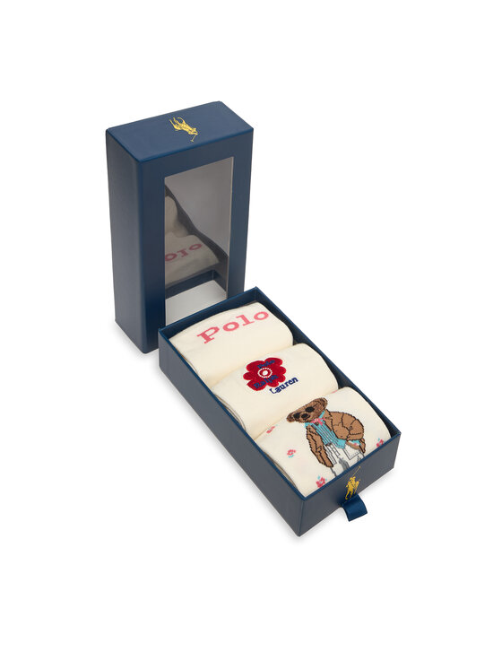 Polo Ralph Lauren Довгі шкарпетки Polo Ralph Lauren 455P10258001 Écru