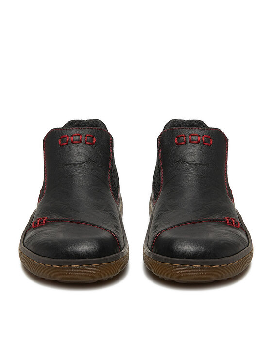 Rieker Jātnieku stila puszābaki Rieker CEO-L8491-00 Melns