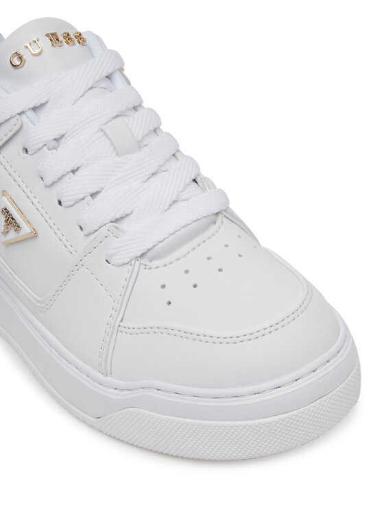 Guess Sneakersy Guess FLTDEL ELE12 Biela