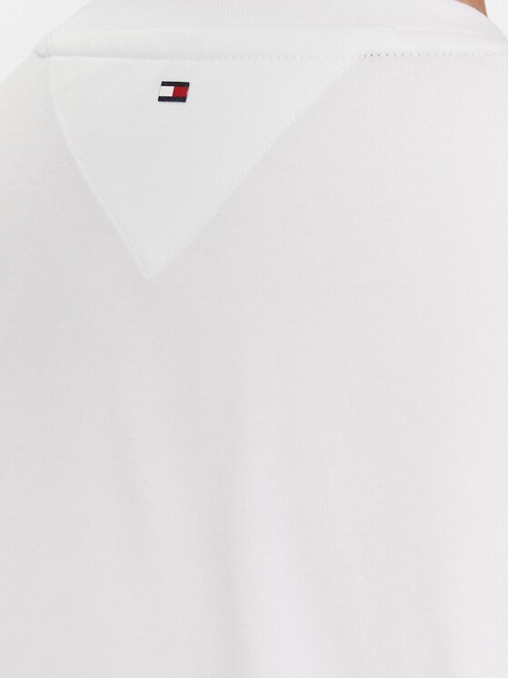 Tommy Hilfiger Tommy Hilfiger Camiseta Big Graphic MW0MW34204 Blanco Regular Fit