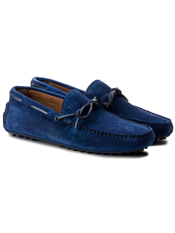 Trussardi Mokasyny Trussardi 77A00079 Granatowy