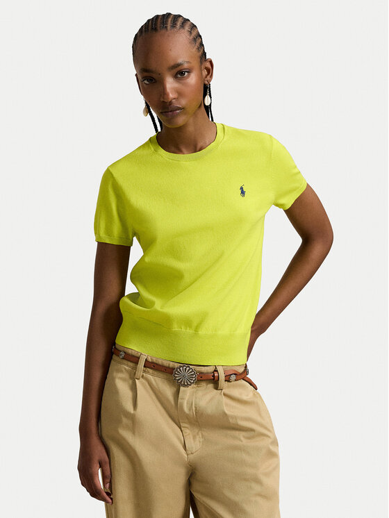 Polo Ralph Lauren Polo Ralph Lauren Camiseta 211971872503 Verde Slim Fit