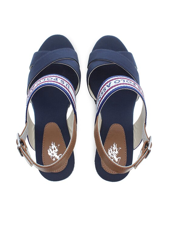 U.S. Polo Assn. Босоніжки U.S. Polo Assn. Alyss ALYSSA010 Голубий
