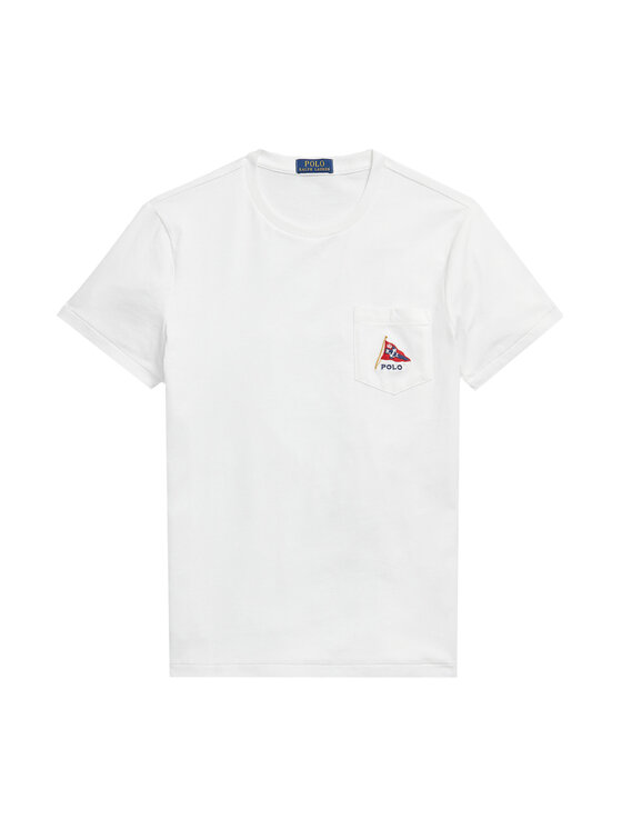 Polo Ralph Lauren Polo Ralph Lauren Camiseta 710B21952001 Blanco Regular Fit