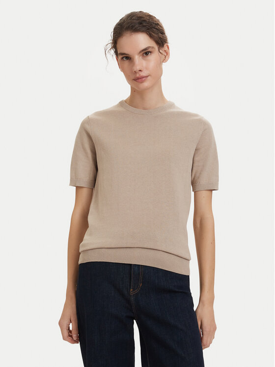 Beverly Hills Polo Club Beverly Hills Polo Club Bluza P-SS26W-M6564-0132 Bež Regular Fit