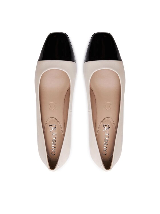 Caprice Pantofi pumps Caprice 9-22305-42 Alb