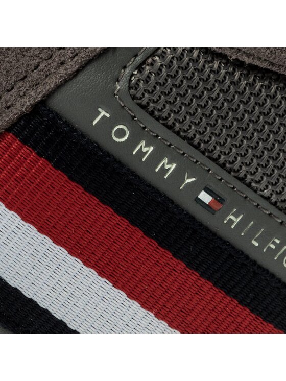 Tommy Hilfiger Αθλητικά Tommy Hilfiger Corporate Material Mix Runner FM0FM01314 Γκρι