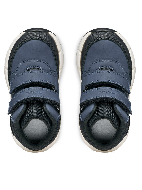 Geox Gležnjarji Geox B Flexyper Mini Boy B666GA 0MEBC C4J2T M Mornarsko modra