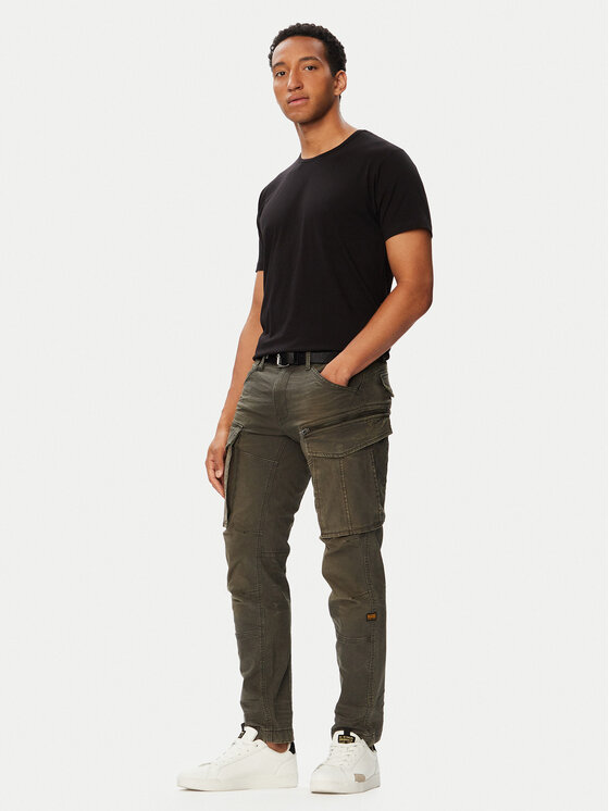 G-STAR G-Star Raw Cargo stiliaus kelnės Rovic D02190-E172 Chaki Tapered Fit