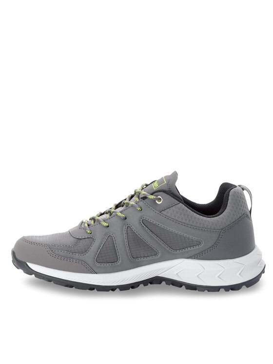 Jack Wolfskin Трекінгові черевики Jack Wolfskin Woodland 2 Texapore Low M 4051271 Сірий
