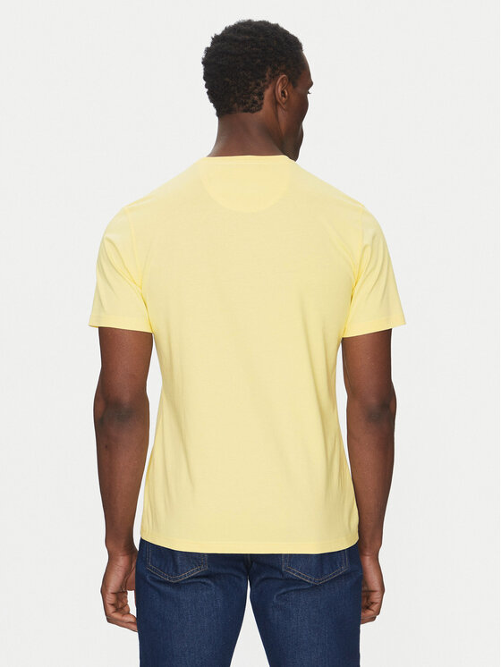 Barbour Barbour Футболка Essential Sports MTS0331YE36 Жовтий Tailored Fit