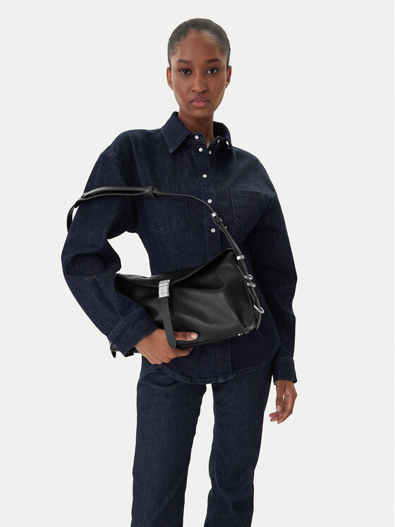 PINKO Сумка PINKO Saddle Baguette Classic AI 25-26 PL 105049 A1ZX Чорний