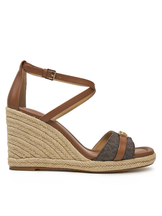 Michael Kors Espadryle Michael Kors Mandy Wedge 40R5MAMS2B Brązowy