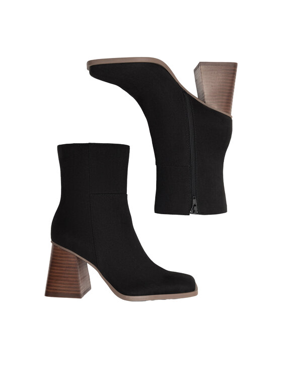 Nine West Škornji Nine West KASIM ZR117-2 Črna