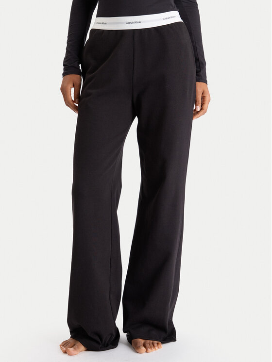 Calvin Klein Underwear Calvin Klein Underwear Pidžama hlače LV00QS7518 Crna Regular Fit