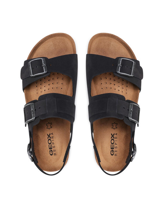 Geox Sandale Geox U Sandal Ghita A U159VA 00032 C9999 Negru