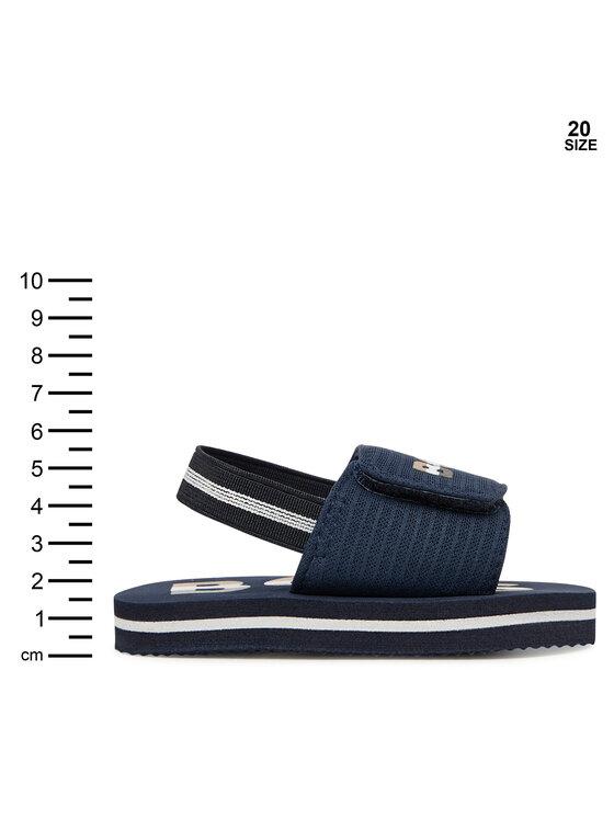 BOSS Sandali BOSS J53242 M Blu scuro