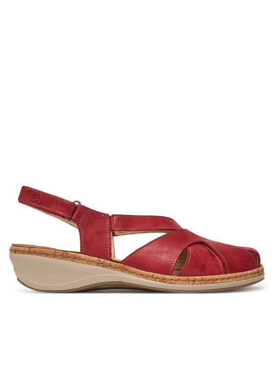 Suave Sandále Suave 720131-04 Červená