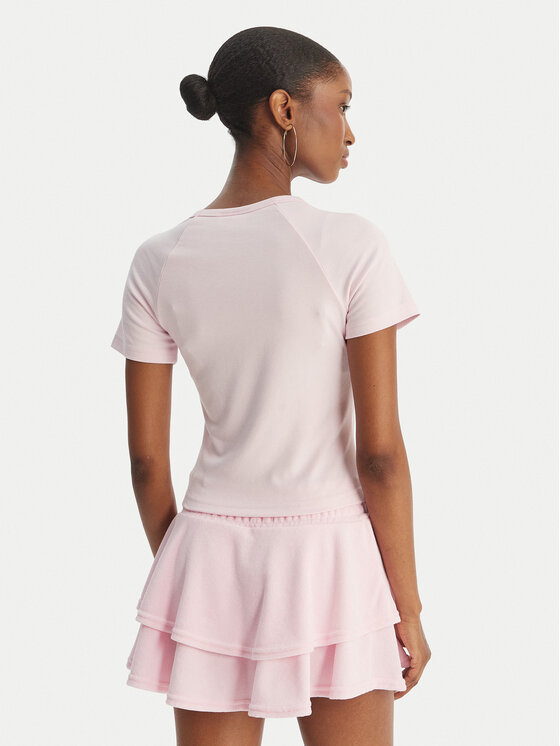 Juicy Couture Juicy Couture Camiseta Baby JCWCT126317 Rosa Slim Fit