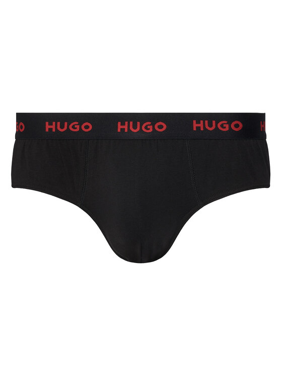 HUGO HUGO Conjunto de slips Hipbrief Triple 50532570 Negro