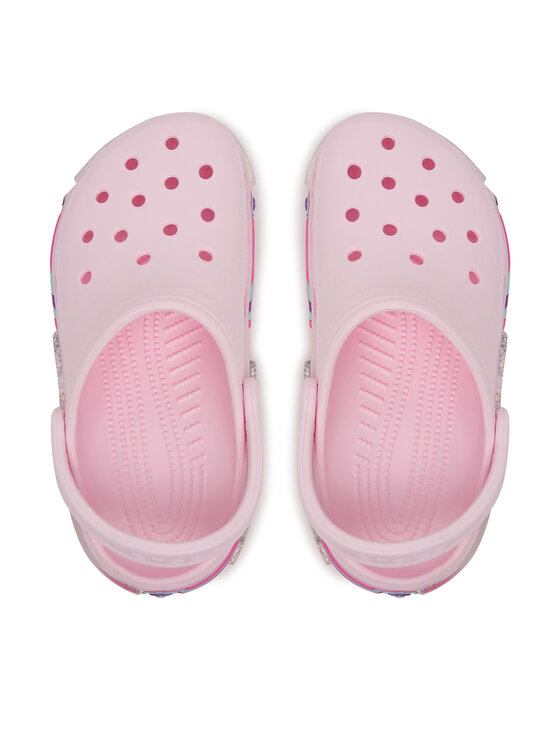 Crocs Klapki Crocs Star Sparkle Shaker Clog 211609 Różowy