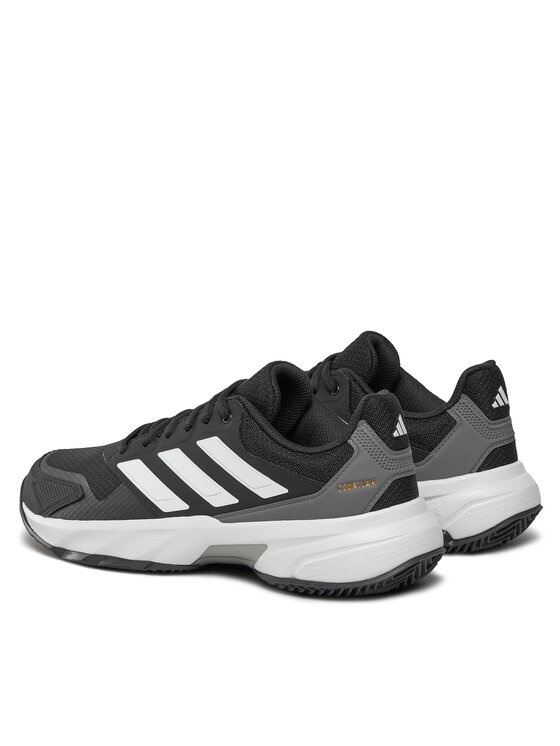 adidas Взуття для тенісу adidas CourtJam Control 3 Clay Tennis ID7392 Чорний