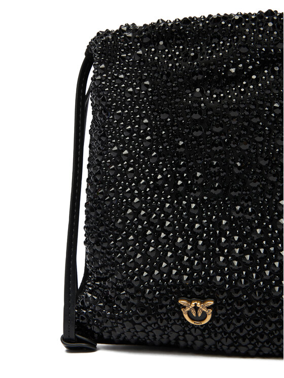 PINKO Borsetta PINKO Slouchy Coulisse Baby AI 25-26 PCPL 105409 A2WF Nero