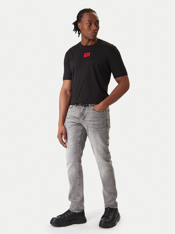 HUGO Hugo Футболка Diragolino212 50447978 Чорний Regular Fit