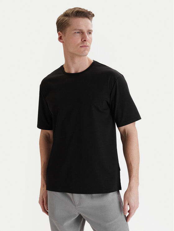 Nautica Nautica Camiseta W126-NAMTS-1010-48X Negro Regular Fit
