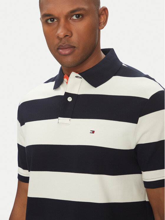 Tommy Hilfiger Tommy Hilfiger Polo MW0MW39045 Azul marino Regular Fit