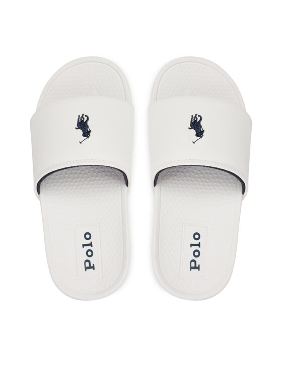 Polo Ralph Lauren Klapki Polo Ralph Lauren Fairview RL00123100 Biały