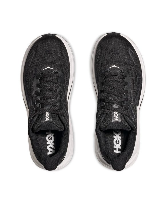 Hoka Взуття для бігу Hoka Clifton 10 Wide Чорний