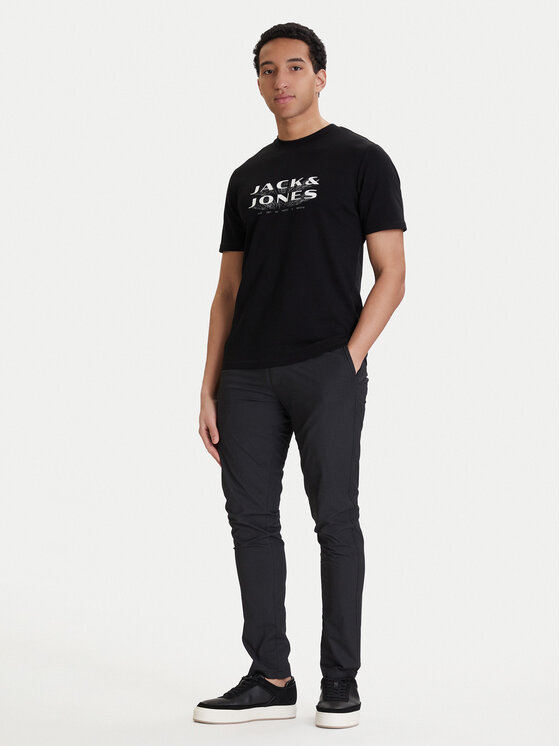 Jack & Jones Jack & Jones Camiseta Fusion 12289880 Negro Regular Fit