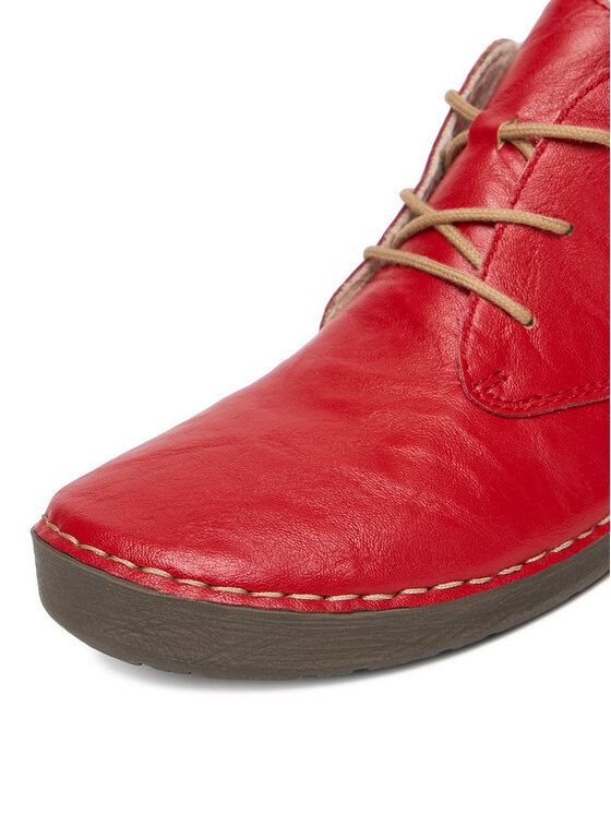 Rieker Zapatos hasta el tobillo Rieker 52522-33 Rojo