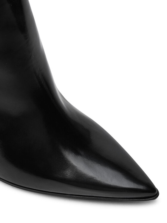Calvin Klein Botine Calvin Klein Wedge Ankle Boot 90 HW0HW02256 Negru