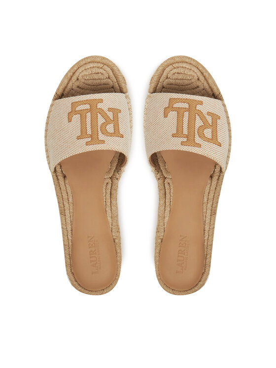 LAUREN RALPH LAUREN Espadrilky LAUREN RALPH LAUREN Polly 802966866001 Béžová