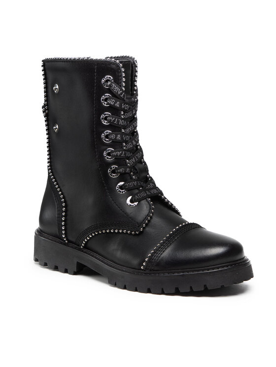 Zadig & Voltaire Trzewiki Zadig & Voltaire Joe WKAA1730F Czarny