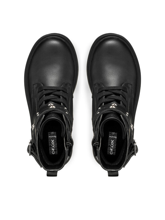 Geox Kotníková obuv Geox J Eclair Girl J669QJ 000BC C9999 M Černá