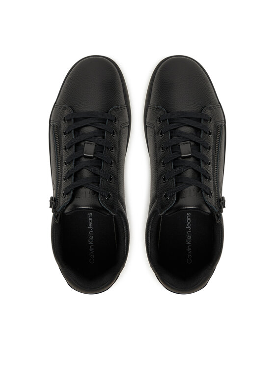 Calvin Klein Jeans Sneakers Calvin Klein Jeans Classic Cupsole Zip Low In YM0YM01318 Negru