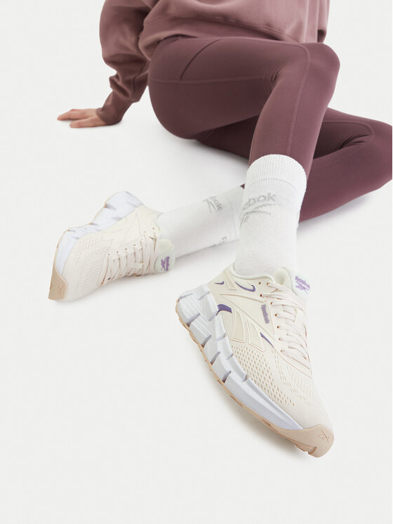 Reebok Взуття для бігу Reebok EO-ZIG DYNAMICA 6 100244513 Écru