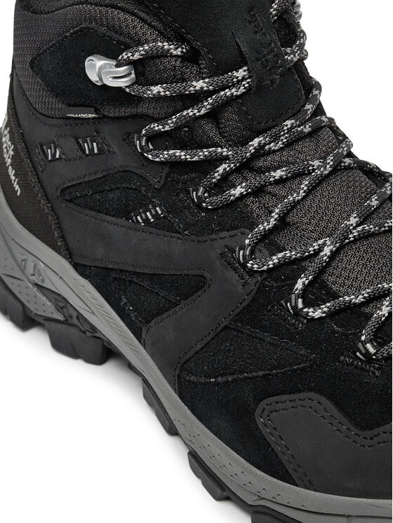 Jack Wolfskin Trekingová obuv Jack Wolfskin Vojo Tour Lt Texapore Mid W A62073 Sivá