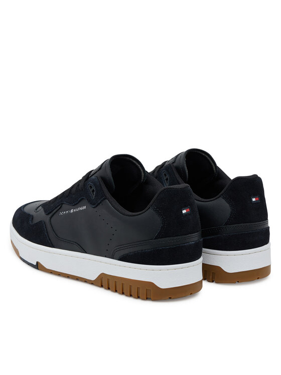 Tommy Hilfiger Sneakersy Tommy Hilfiger Th Basket Better Mix FM0FM05520 Czarny