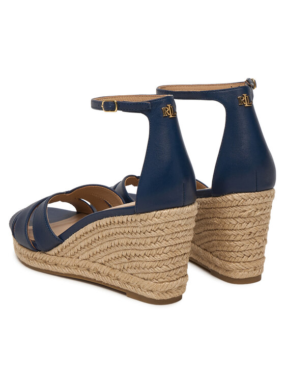 LAUREN RALPH LAUREN Espadrile LAUREN RALPH LAUREN Nellie 802P04433003 Mornarsko modra