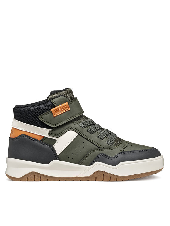 Geox Sneakersy Geox J Perth Boy J367RF 0MEMS C3009 M Tmavě zelená