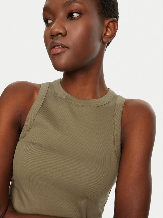 IVY OAK IVY OAK Top Klara IO1100X2350 Khaki Slim Fit