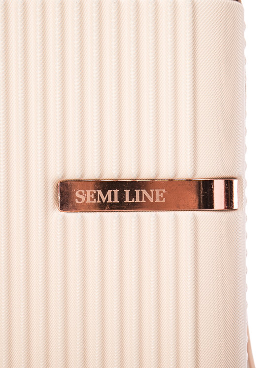 Semi Line Valigia grande Semi Line T5943-5 Écru