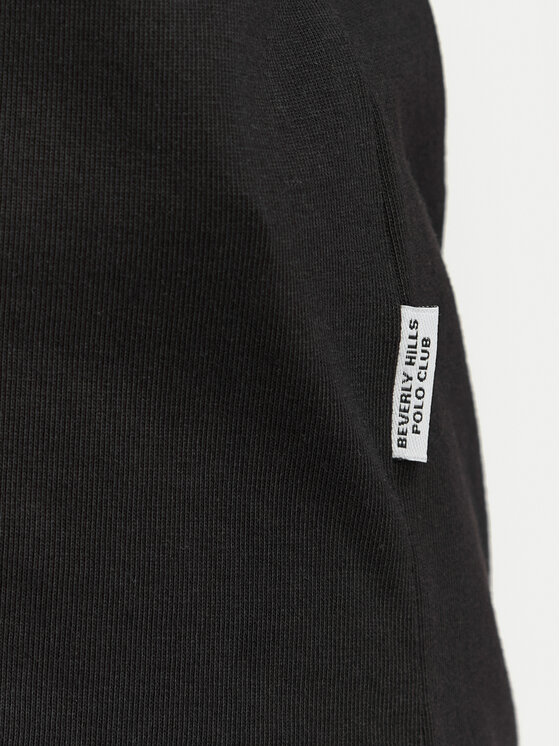 Beverly Hills Polo Club Beverly Hills Polo Club Camiseta P-SS26W-TS516518 Negro Regular Fit
