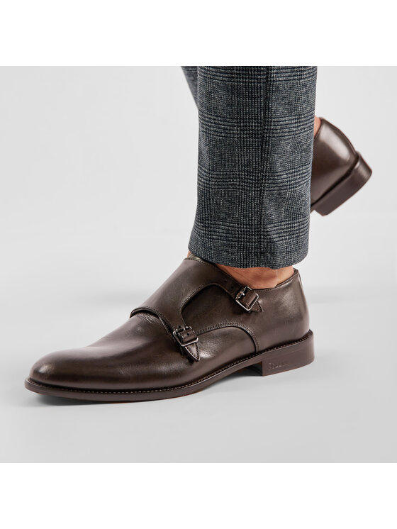 Pollini Nizki čevlji Pollini SB10263M0BUK0303 Rjava