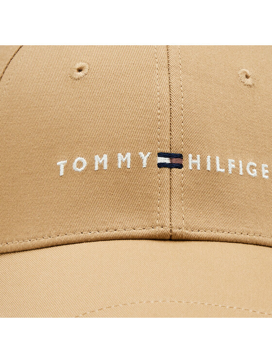 Tommy Hilfiger Kepurė su snapeliu Tommy Hilfiger Foundation Cotton 6 Panel Cap AM0AM12532 Ruda